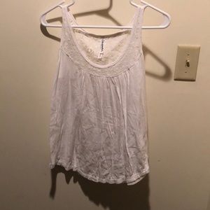 White tank top